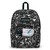 4MOCHILA JANSPORT SUPERBREAK MARBLED MOTION BLACK ORIGINAL - Librería y Juguetería D´Alessandro