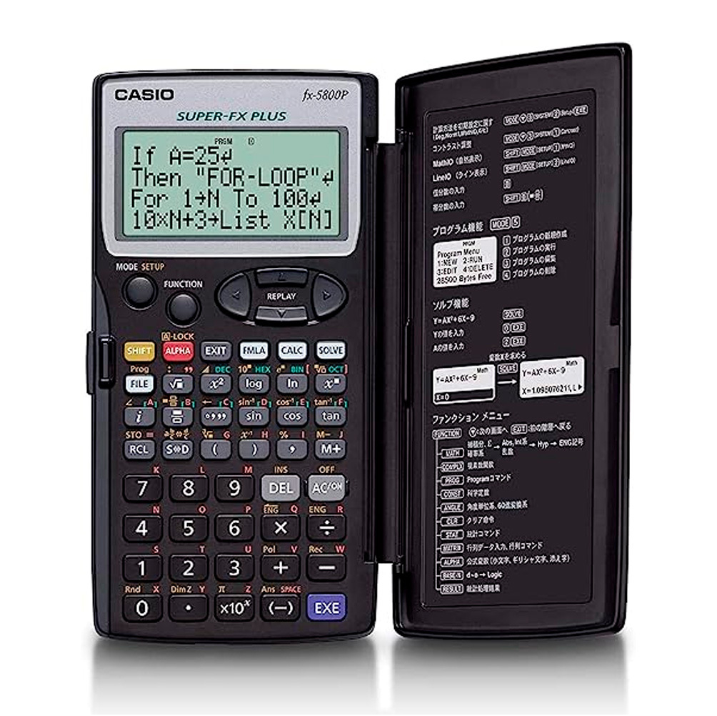 Casio super fx clearance plus fx 5800p