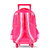 MOCHILA FOOTY FRIENDS CON CARTERITA 18" CARRO CON LUZ (2 COLORES) en internet