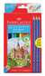 LÁPIZ FABER CASTELL COLOR X 12 + 3 LÁPICES DE GRAFITO