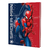 CUADERNO MOOVING SPIDERMAN COSIDO TAPA DURA 16X21 48 HOJAS RAYADO - Librería y Juguetería D´Alessandro