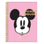 CUADERNO MOOVING MICKEY MOUSE UNIVERSITARIO A4 TAPA DURA 120 HOJAS RAYADO - comprar online