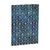 CUADERNO PAPERBLANKS TERCIOPELO AZUL MIDI RAYADO