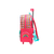 MOCHILA WABRO - GABBY DOLLHOUSE ARCOIRIS ROSA CHICLE - CARRO 12" - comprar online