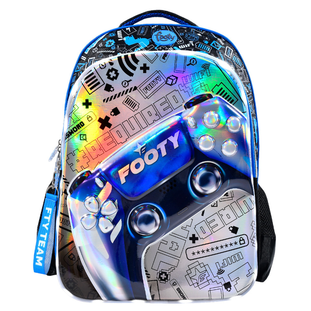 MOCHILA FOOTY PLAY 18" ESPALDA CON LUZ (2 COLORES)