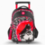 MOCHILA FOOTY FUTBOL 18" CARRO CON LUZ LED (3 COLORES) - loja online