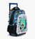 MOCHILA FOOTY - DINOSAURIO GLOW C/LUCES 18" C/CARRO *2 OPCIONES DE COLOR en internet