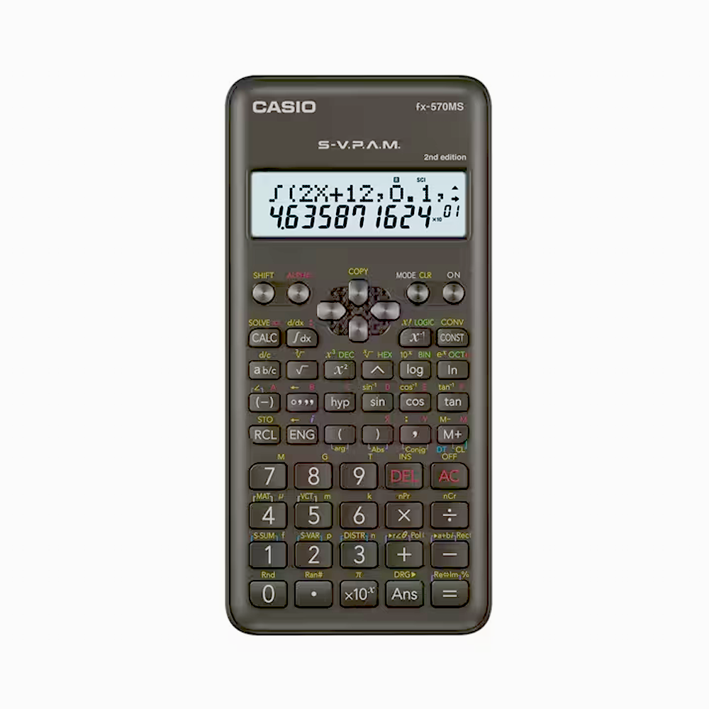 CALCULADORA CIENTIFICA CASIO FX 570 MS 2ND EDITION