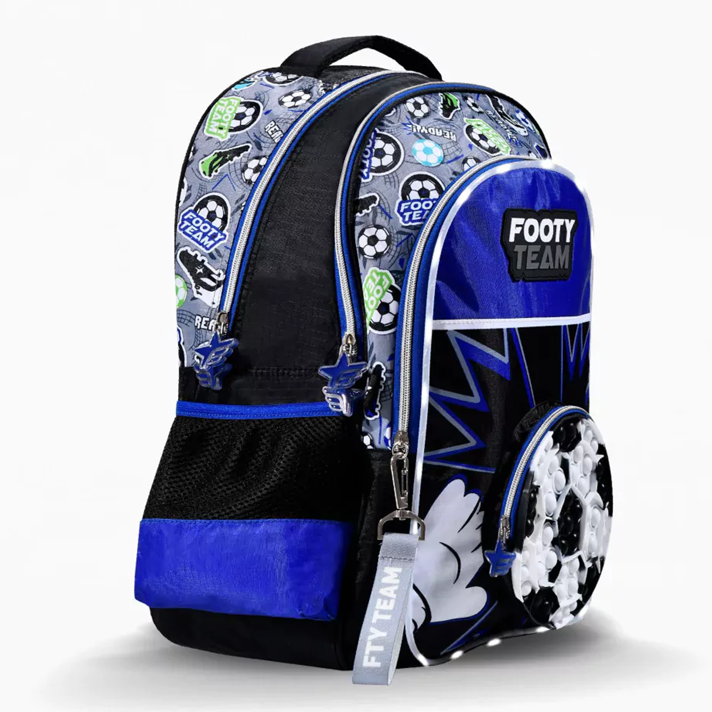 Mochila Footy de Futbol Argentino con luces