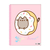 CUADERNO MOOVING PUSHEEN A4 TAPA BLANDA RAYADO 80 HOJAS