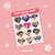 Heart Sticker Sheet - NCT