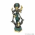 Adorno Decorativo Artesanal de Bronze Maciço Saraswati 15cm