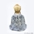 Escultura Decorativa Artesanal de Madeira Buda Meditação 20cm - APSARA