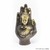 Adorno Decorativo Artesanal de Bronze Maciço Palma de Buda 12cm
