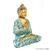 Escultura Decorativa Artesanal de Madeira Buda Okey 25cm na internet