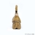 Escultura Decorativa Artesanal de Madeira Elefante 18cm - loja online