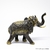 Adorno Decorativo Artesanal Estanho Elefante 12cm - comprar online