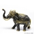 Adorno Decorativo Artesanal Estanho Elefante 12cm