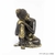 Adorno Decorativo Artesanal de Bronze Buda em Repouso