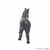 Escultura Decorativa Artesanal de Madeira Cavalo 12cm - loja online