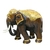 Escultura de Elefante Dourado 20" - comprar online