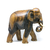 Escultura Decorativa Artesanal de Madeira Elefante ''10'' (THA25.2/13)