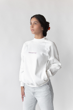 MOLETOM AIMI OFF-WHITE - comprar online