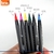 Marcadores Brush Pen Punta Pincel Colores Clasicos X6 - BRW - comprar online