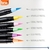Marcadores Brush Pen Punta Pincel Colores Pastel X6 - BRW - comprar online