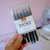 Marcadores Brush Pen Punta Pincel Colores Clasicos X6 - BRW