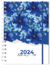 Agenda 2024 A5 Semanal Flores Azules - Talbot - comprar online