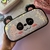 Cartuchera FANCY 3D Glitter Panda / Gatitos - TALBOT