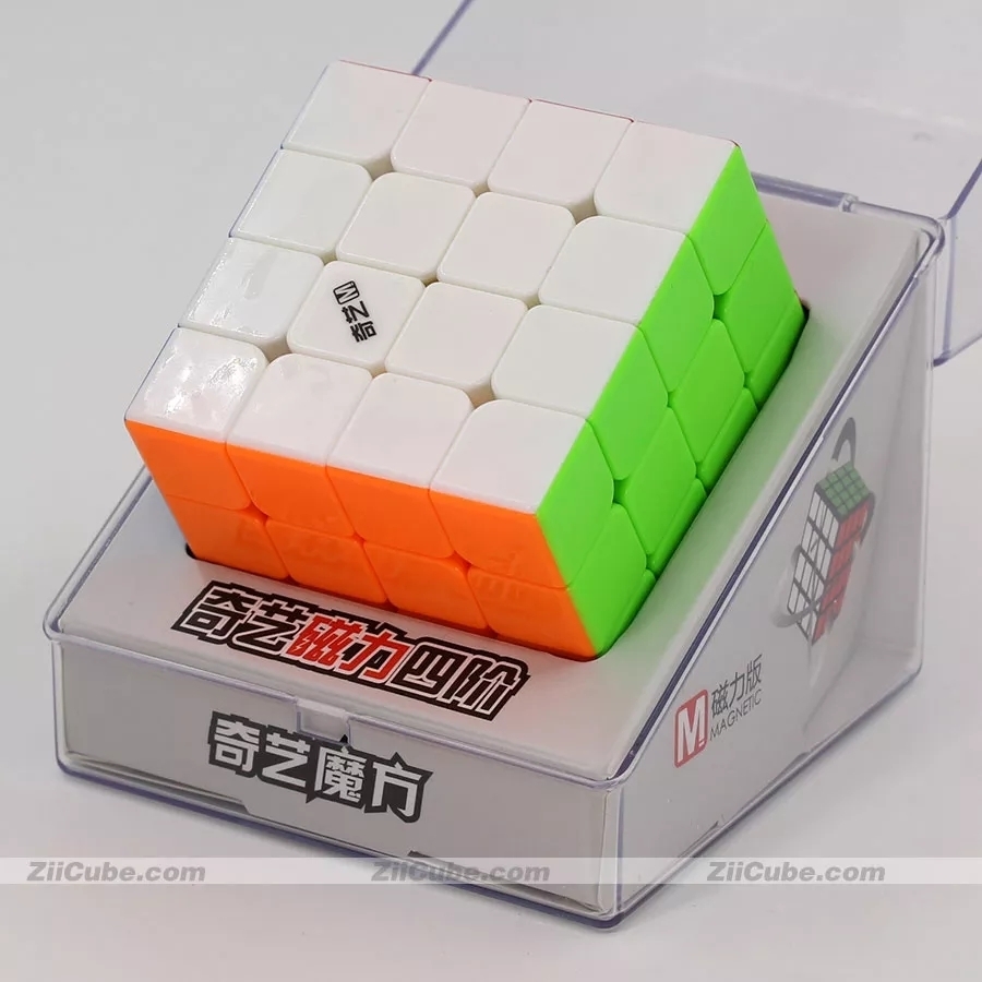 Kit Cubo Mágico QIYI Profissional Magnetico 2x2x2 + 3x3x3 + 4x4x4