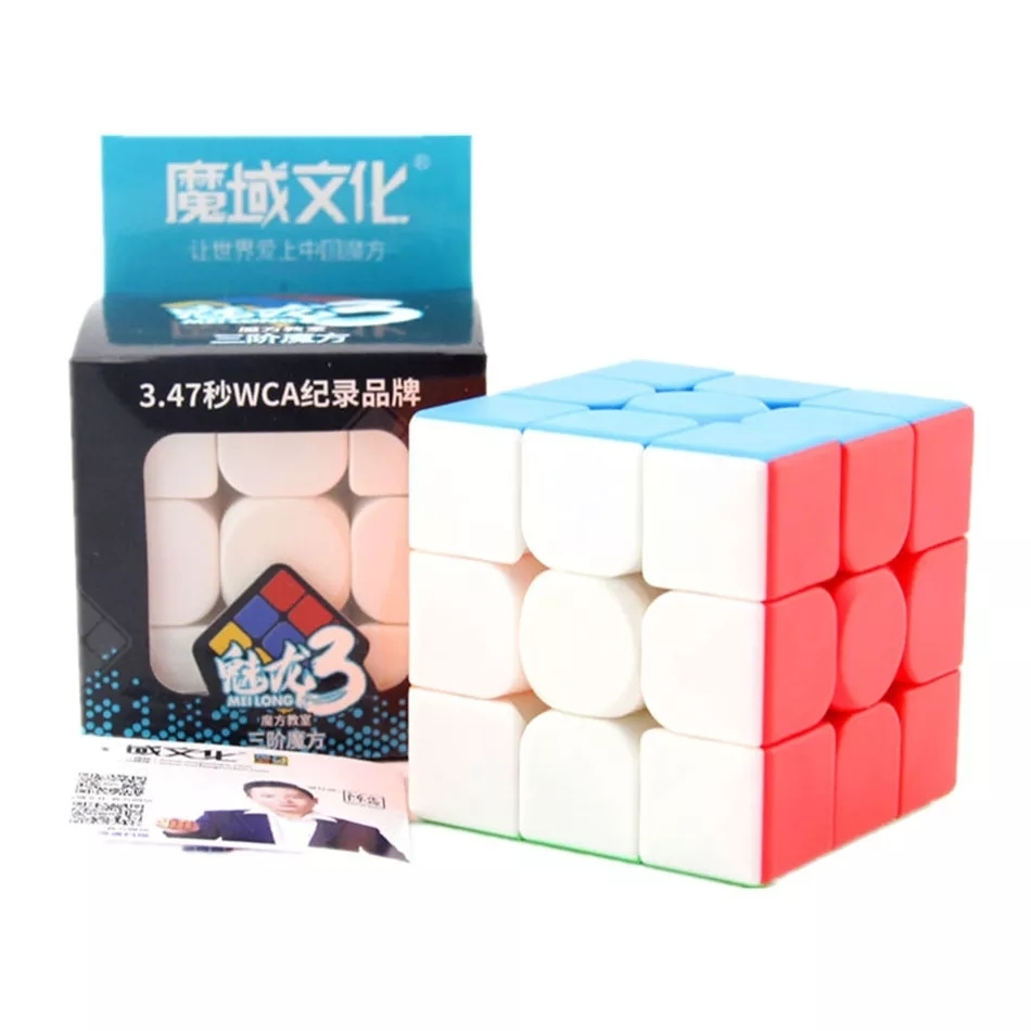 Cubo Mágico Profissional Moyu Mei Long 3x3 cubos mágicos brinquedo