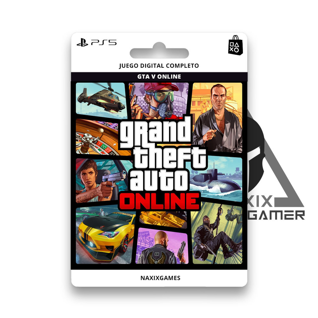 GTA V ONLINE PS5 - Comprar en NaxixGames