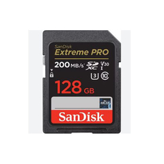 SANDISK SD 128GB C10 EXTREME PRO 200MB/S - comprar online