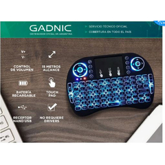 GADNIC MINI TECLADO RETROILUMINADO - Nino