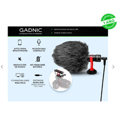 MICROFONO GADNIC UNIVERSAL CARDIOID - comprar online