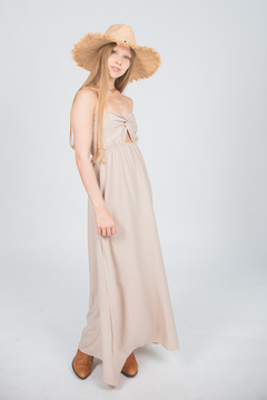 Vestido Flor (STRAFLORNUB) - tienda online
