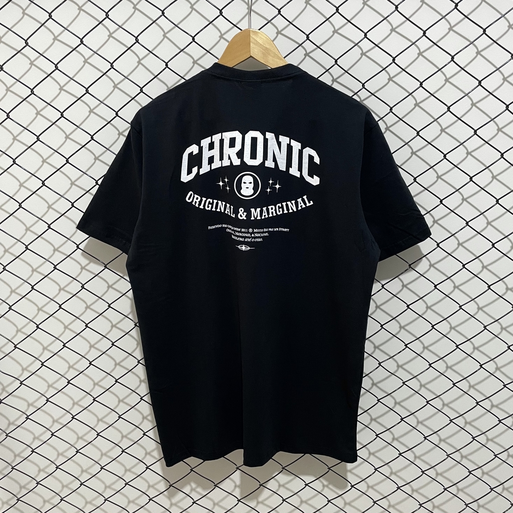 Camiseta Chronic “Classic” Preta