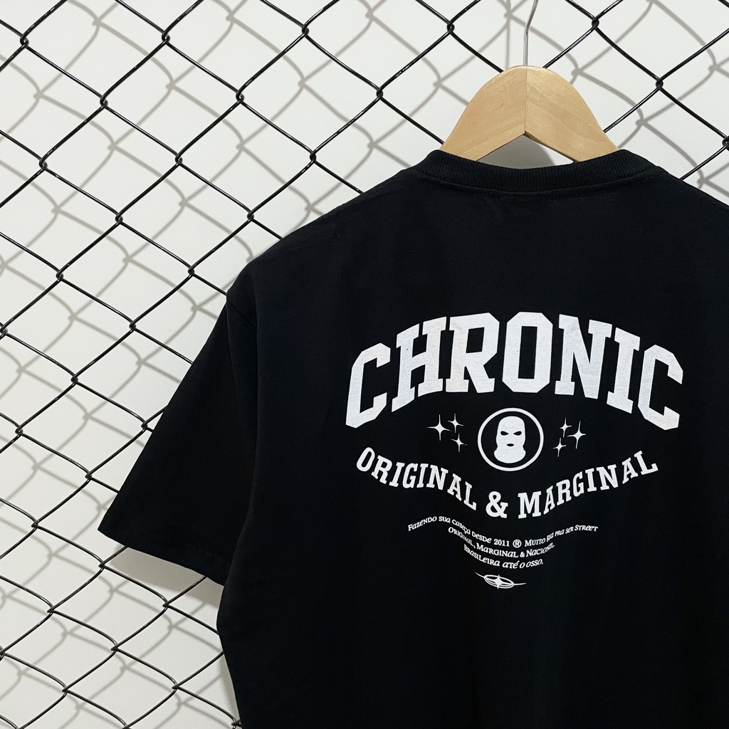 Camiseta Chronic “Classic” Preta