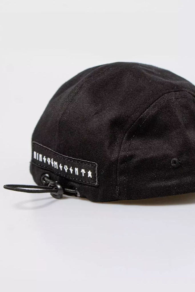 Boné High 5 Panel Teeth Black - Overstreets