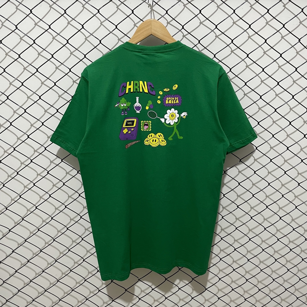 Camiseta Chronic “Open Fun” Verde