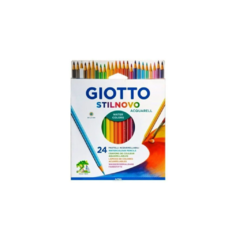 Lapices de colores Giotto acuarelables por 24
