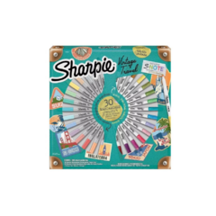 RULETA SHARPIE X 30 COLORES VINTAGE