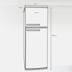 HELADERA CON FREEZER -360 LITROS - ULTRACOMB UTC-360FEB en internet