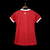 camisa manchester united I 21/22 torcedor adidas feminina - vermelho