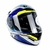 Capacete KYT TT Course Grand Prix Branco/Azul