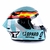 Capacete KYT TT Course Jaume Masia Leopard Spain