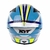 Capacete KYT TT Course Grand Prix Branco/Azul